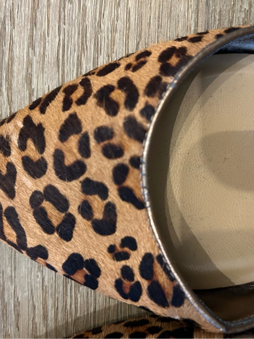 Jones of New York leopard print flats, size 8.5 - Picture 7 of 7